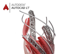 Autodesk AutoCAD LT 2025, 1 uživatel, pronájem na 1 rok