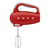 Smeg HMF01RDEU ruční mixér, 250 W, 9 programů, časovač, turbo, elektronický tempomat, červený