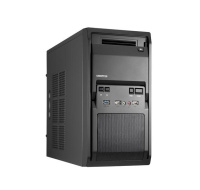 CHIEFTEC skříň Libra Series/Minitower, 350W, LT-01B-350S8, Black, USB 3.0