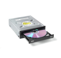 HITACHI LG - interní mechanika BD-W/CD-RW/DVD±R/±RW/RAM/M-DISC BH16NS55, Black, box+SW