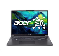 ACER NTB Aspire 16 (A16-71M-739F),Ultra7-155H,16"WUXGA,32GB,1TB SSD,Intel Arc,W11H,Gray