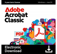 Acrobat Classic 2024 for ENT MP ML EDU Online FRL Term License (Set up as 36 month) 1 User, Level 1, 1-9