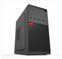 BAZAR - 1stCOOL skříň STEP 5, micro tower, AU, USB 3.0, bez zdroje, černá - Po opravě