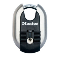 MasterLock Excell M187EURD Titanový visací zámek