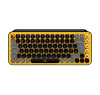 Logitech Wireless Mechanical Keyboard POP Keys With Emoji Keys - BLAST_YELLOW - US INT'L - INTNL