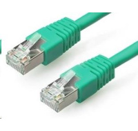 GEMBIRD kabel patchcord CAT6 stíněný FTP 1m, zelený