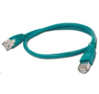 GEMBIRD kabel patchcord CAT6 stíněný FTP 3m, zelený