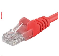 PREMIUMCORD Patch kabel UTP RJ45-RJ45 CAT5e 7m červená