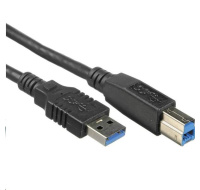 PREMIUMCORD kabel USB 3.0, Super-speed 5Gbps A-B, 9pin, 3m