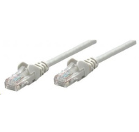 Intellinet patch kabel, Cat6 Certified, CU, UTP, PVC, RJ45, 10m, šedý