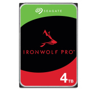 SEAGATE HDD 4TB IRONWOLF PRO (NAS), 3.5", SATAIII, 7200 RPM, Cache 128MB