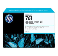 HP 761 Dark Grey DJ Ink Cart, 400 ml, CM996A