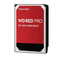 BAZAR - WD RED Pro NAS WD181KFGX 18TB SATAIII/600 512MB cache, 272 MB/s, CMR
