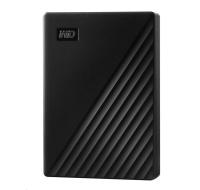 BAZAR - WD My Passport Portable 4TB, Externí HDD, USB 3.0, černá (Bez příšlušenství)