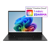 ASUS NTB Zenbook 14 (UM3406KA-OLED027W), R7-AI-350, 14" 1920 x 1200, 16GB, 1TB SSD, Radeon, W11 Home, Black