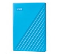 WD My Passport Portable 2TB, Externí HDD, USB 3.0, modrá