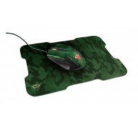 TRUST herní Myš s podložkou GXT 781 Rixa Camo Gaming Mouse & Mouse Pad