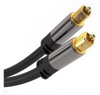 PremiumCord Kabel Toslink M/M, 6mm, 2m, černá