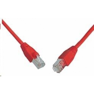 Solarix Patch kabel CAT6 SFTP PVC 5m červený snag-proof C6-315RD-5MB