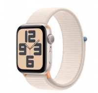 APPLE Watch SE GPS 44mm Starlight Aluminium Case with Starlight Sport Loop