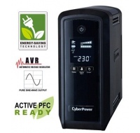 CyberPower PFC SineWave LCD GP UPS 900VA/540W, Schuko zásuvky