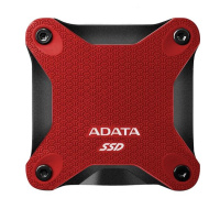 ADATA Externí SSD 2TB SD620, USB Micro-B, USB 3.2 Gen 2, R:520/W:460MB/s, červená