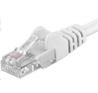 PremiumCord Patch kabel UTP RJ45-RJ45 CAT6 3m bílá