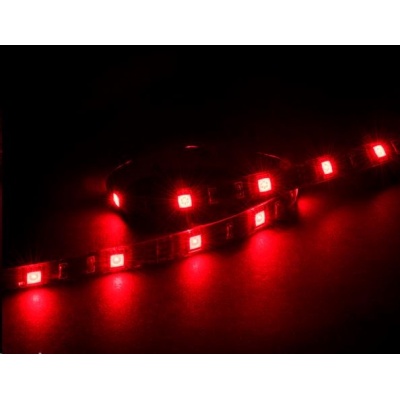 AKASA LED pásek Vegas M, magnetický, 50cm,  červený
