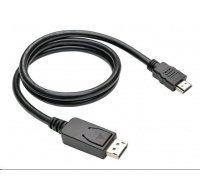 C-TECH kabel DisplayPort/HDMI, 3m, černý