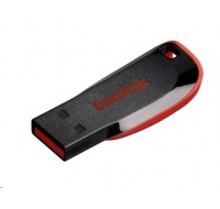 SanDisk Flash Disk 32GB Cruzer Blade, USB 2.0, černá