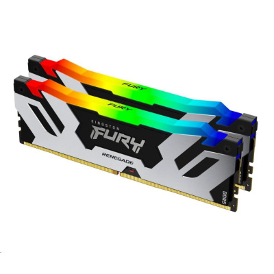 KINGSTON DIMM DDR5 32GB (Kit of 2) 6400MT/s CL32 FURY Renegade RGB