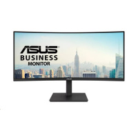 ASUS LCD 34" VA34VCPSN 3440x1440 prohnutý LED-VA 4ms 300cd 100Hz REPRO USB-C-VIDEO+65W DP USB-HUB RJ45 VESA 100x100