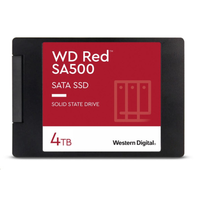 WD RED SSD 3D NAND WDS400T2R0A 4TB SATA/600, (R:560, W:530MB/s), 2.5"