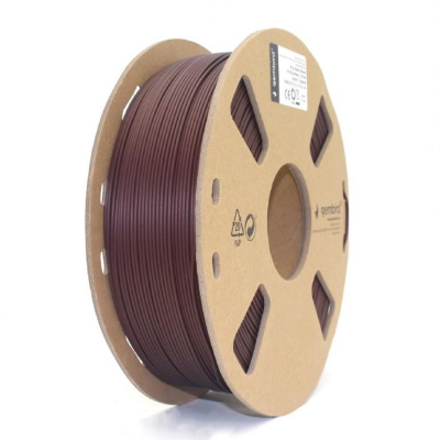 GEMBIRD Tisková struna (filament) PLA, 1,75mm, 1kg, hnědá