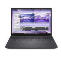 DELL NTB Pro Max 16 MC16250/U7-255H/32GB/1TSSD/16" FHD+ /IR Cam & Mic/100W Type-C/WLAN/Backlit Kb/W11 Pro/3Y PS NBD