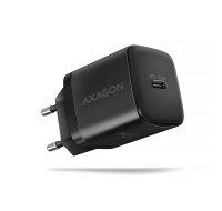 AXAGON ACU-PD20, nabíječka do sítě 20W, 1x port USB-C, PD3.0/PPS/QC4+/AFC/Apple, černá