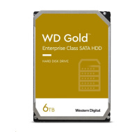 WD GOLD WD6004FRYZ 6TB, SATA III 3.5", 256MB 7200RPM, 267MB/s, CMR, Enterprise