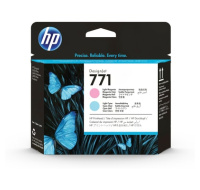 HP 771 Light Magenta + Light Cyan DJ Printhead, CE019A