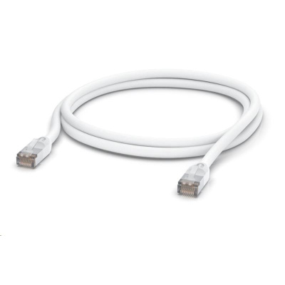 UBNT UACC-Cable-Patch-Outdoor-2M-W, Outdoor UniFi Patch kabel, 2m, Cat5e, bílá