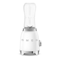 Smeg PBF01WHEU mini mixér, 300 W, 2 programy, 22000 RPM, nerezové dvojité ostří, bílý