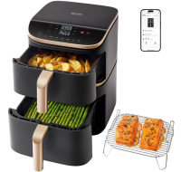 BAZAR - Cosori Turbo Tower Pro chytrá horkovzdušná fritéza 10,8l tm.šedá / pošk. obal
