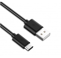 PremiumCord Kabel USB 3.1 C/M - USB 2.0 A/M, rychlé nabíjení proudem 3A, 1m, černá