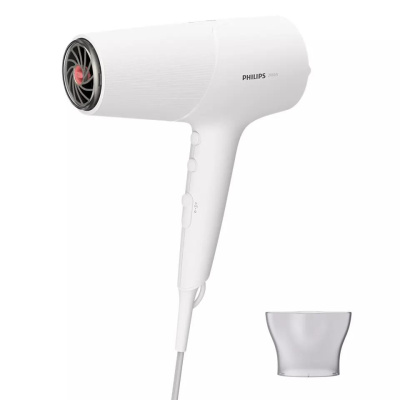 Philips Series 5000 BHD500/00 fén na vlasy, 2300 W, 2 rychlosti, 3 teploty, bílý