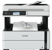 EPSON tiskárna ink EcoTank Mono M3180, 4v1, A4, 39ppm, Ethernet, Wi-Fi (Direct), Duplex, LCD, ADF