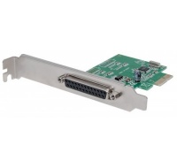 MANHATTAN Parallel PCI Express Card, One DB25 port, IEEE 1284