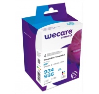 WECARE ARMOR cartridge 934XL, 935XL -OfficeJet 6812,6815,Officejet Pro 6230,6830,6835, černá/black+1C+1M+1Y, 1x45/3x12ml