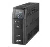 APC Back-UPS Pro BR 1200VA, Sinewave, 8 Outlets, AVR, LCD interface (720W)