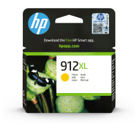 HP 912XL High Yield Yellow Original Ink Cartridge (825 pages)