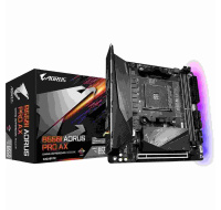 GIGABYTE MB Sc AM4 B550 I AORUS PRO AX, AMD B550, 2xDDR4, 1xDP, 2xHDMI, WI-FI, mITX