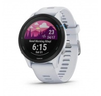 Garmin GPS sportovní hodinky Forerunner® 255 Music, Whitestone